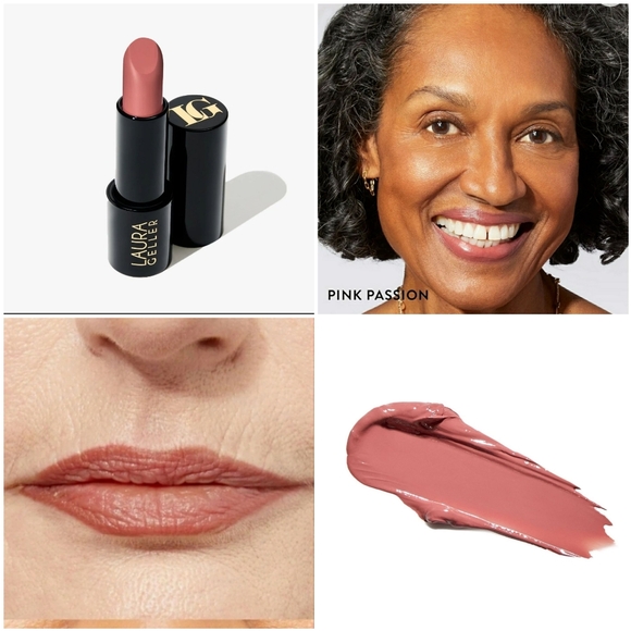 🦋 Laura Geller Modern Classic Cream Lipstick (in Pink Passion) - Picture 4 of 13